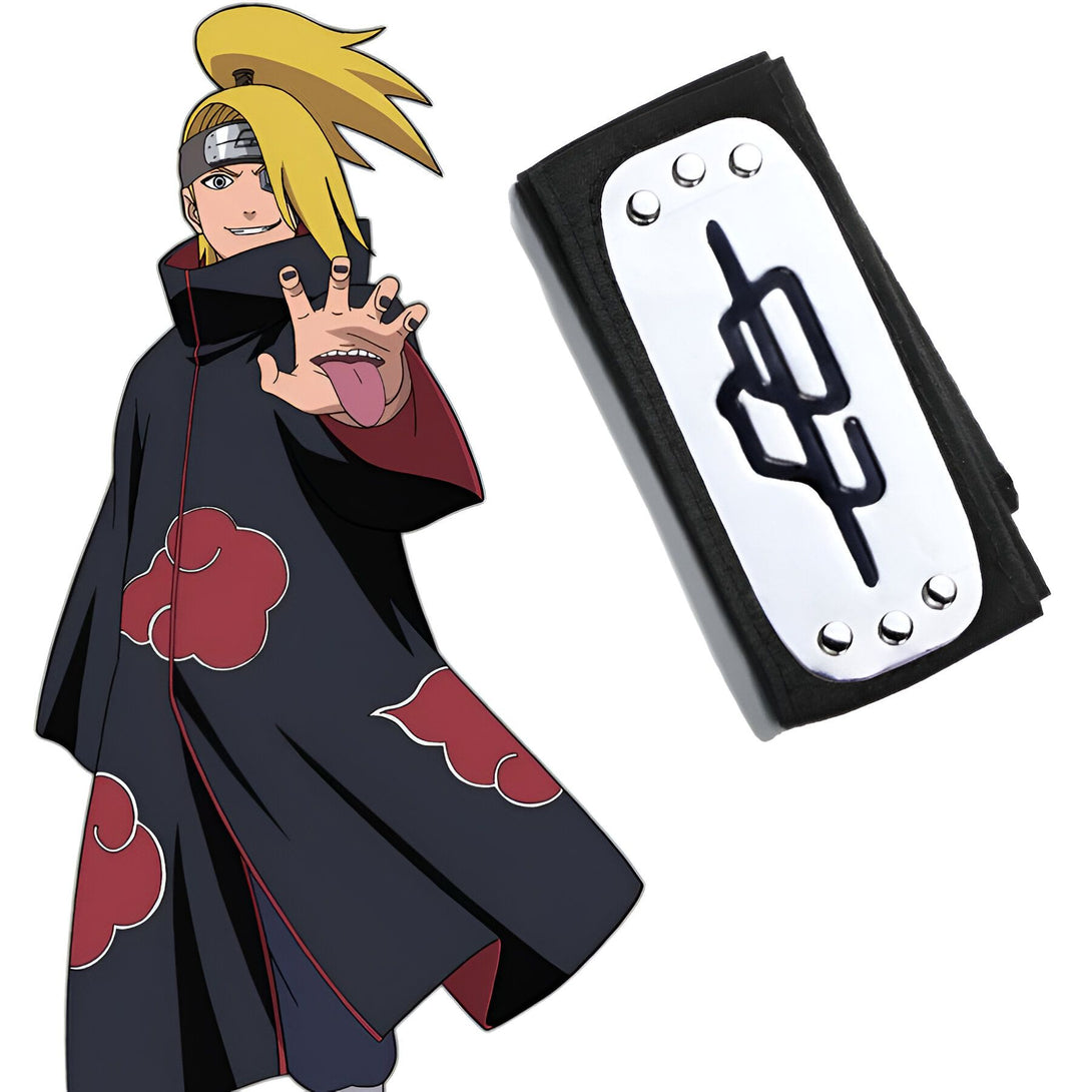Illustration de Pain, un personnage de l'anime Naruto, portant un bandeau avec le symbole de l'Akatsuki.