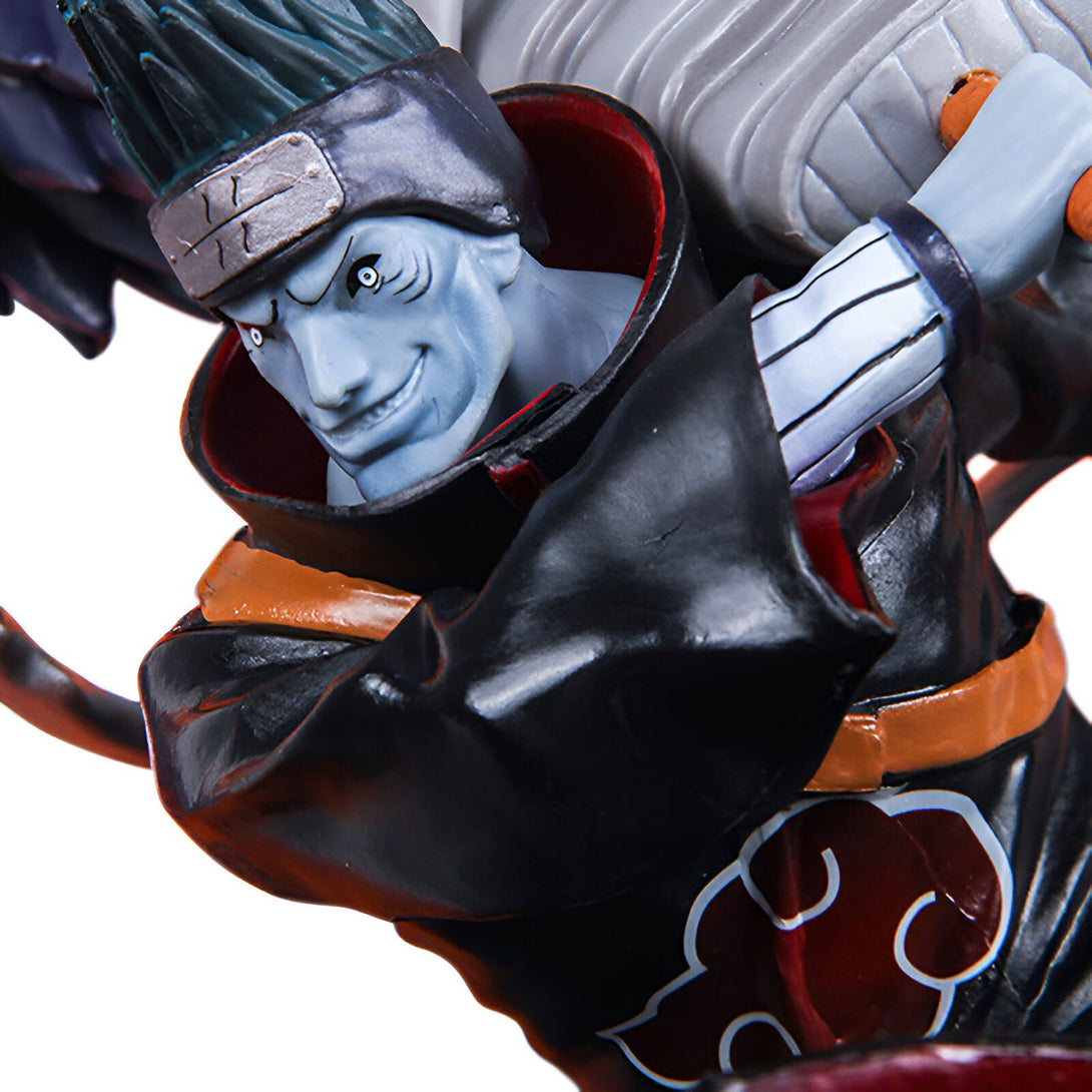 Figure de collection de Pain, un personnage du manga Naruto, avec un design détaillé et des couleurs vives.