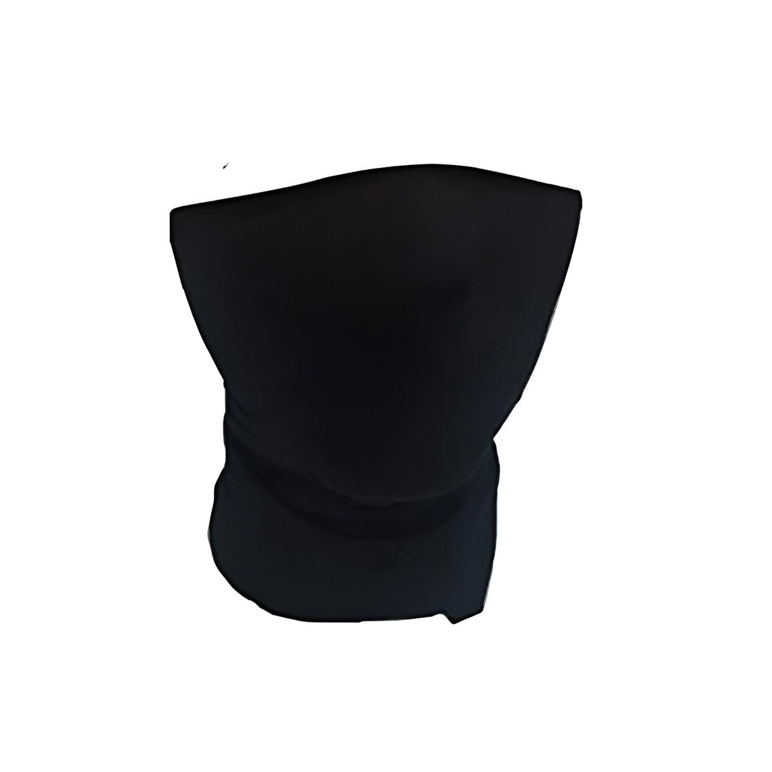 Masque noir en tissu, parfait pour les fans de Naruto.