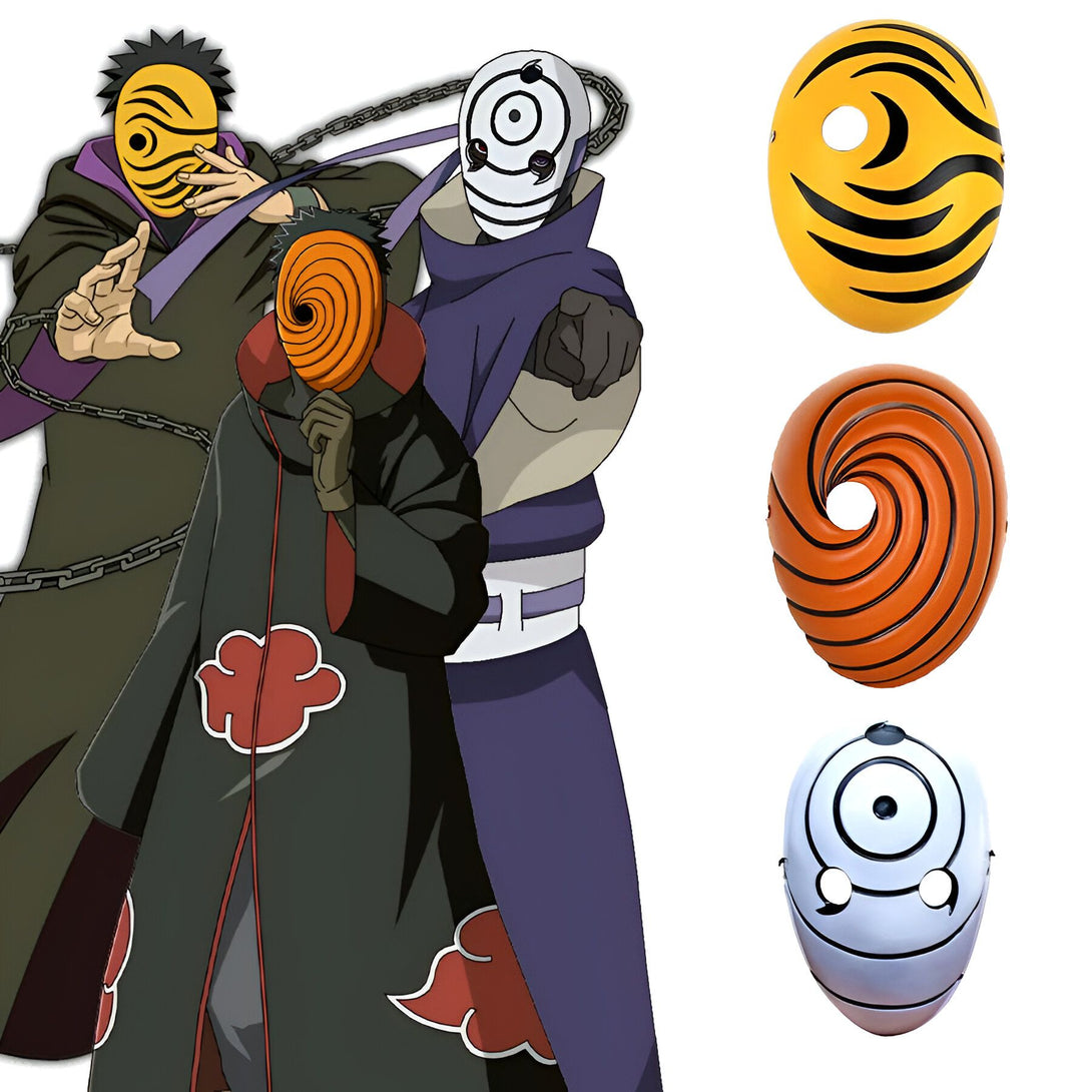 Masques de Pain, un personnage de l'anime Naruto, avec différents styles et couleurs. Les masques sont un accessoire populaire pour les fans de l'anime.