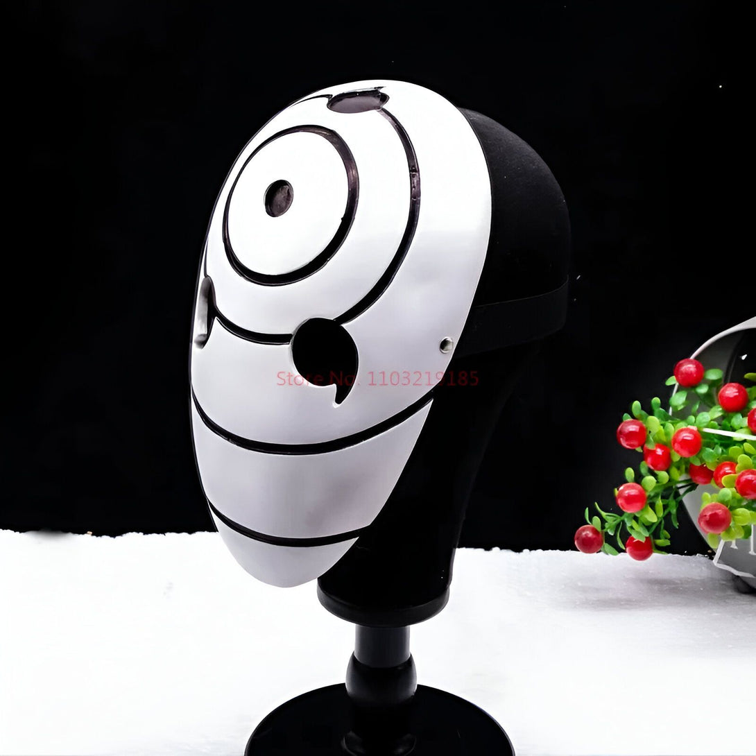Masque de Pain du manga Naruto, avec le symbole du Rinnegan. Ce masque est un accessoire parfait pour les fans de Naruto.