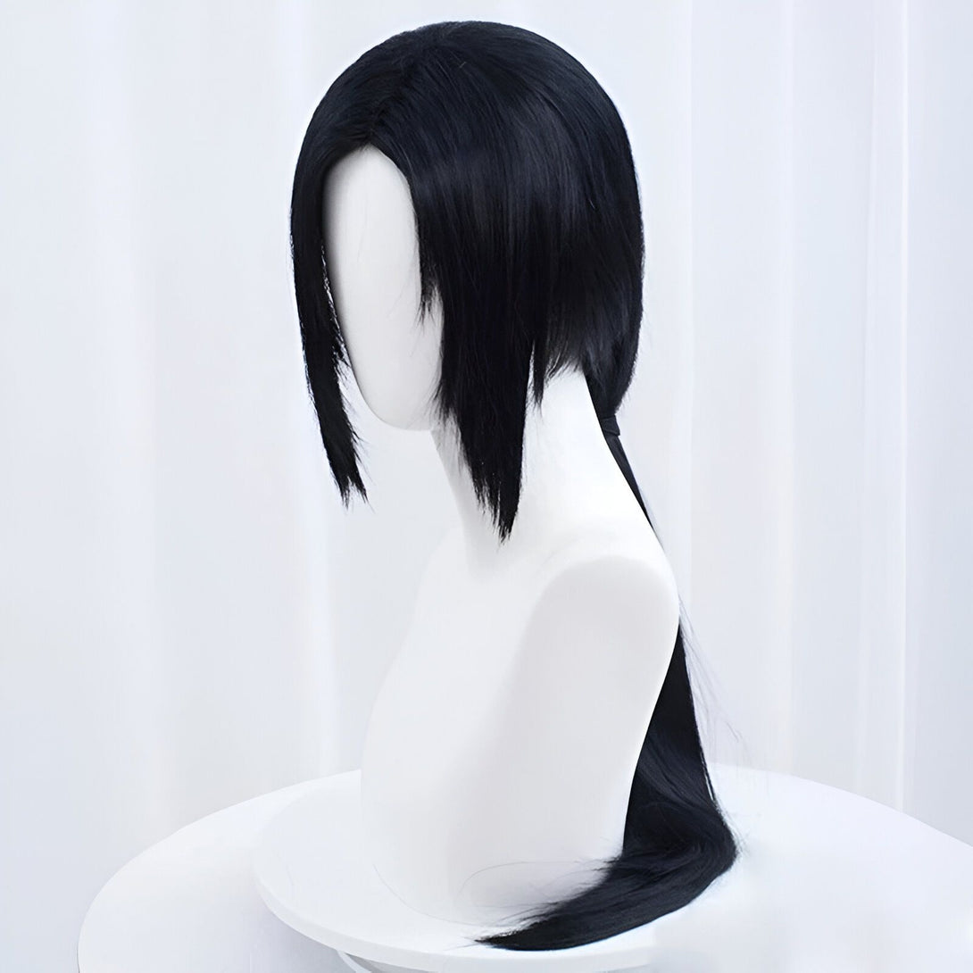 Perruque Cosplay Itachi Uchiwa Naruto Shippuden - Cheveux Noirs 
